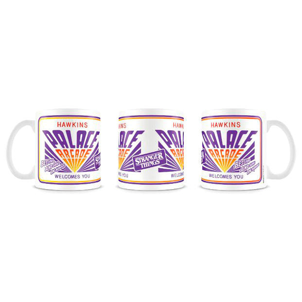 Taza Hawkins Palace Arcade Stranger Things   PYRAMID
