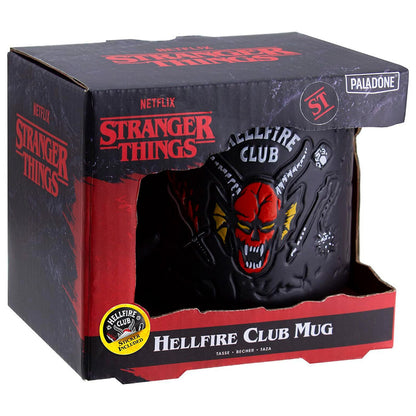 Taza Hellfire Club Stranger Things   Otakuya