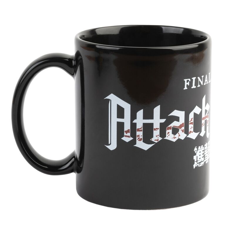Taza Logo Attack On Titan 350ml   ERIK