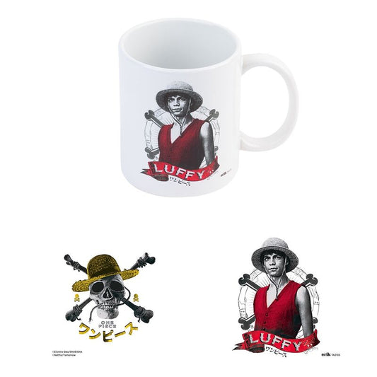 Taza Monkey D. Luffy One Piece 350ml  