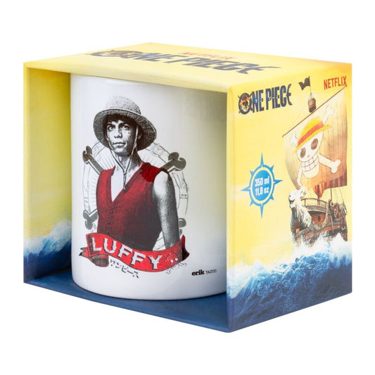 Taza Monkey D. Luffy One Piece 350ml  