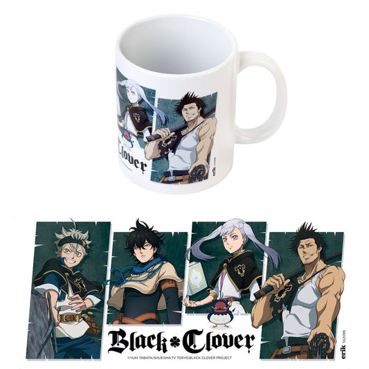 Taza Personajes Black Cover 350ml  
