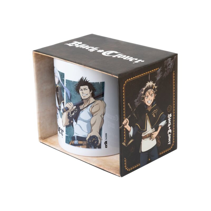 Taza Personajes Black Cover 350ml   ERIK