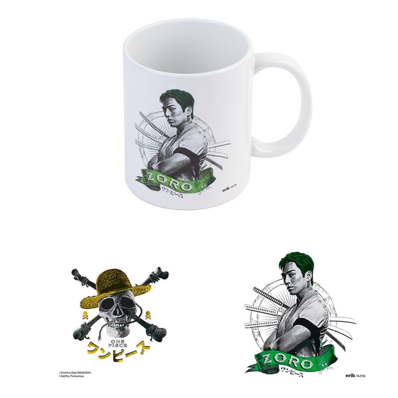 Taza Roronoa Zoro One Piece 350ml   ERIK