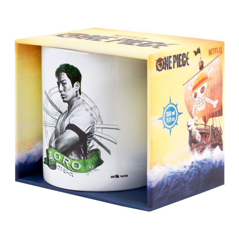 Taza Roronoa Zoro One Piece 350ml   ERIK