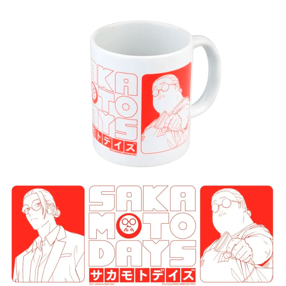 Taza Sakamoto Days 350ml   ERIK