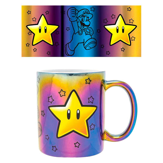 Taza Star Power Super Mario Nintendo  
