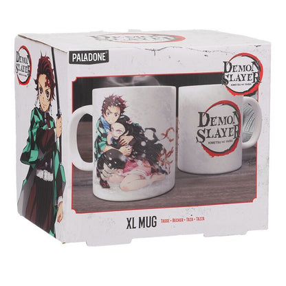 Taza Tanjiro y Nenzuko Demon Slayer Kimetsu no Yaiba   PALADONE
