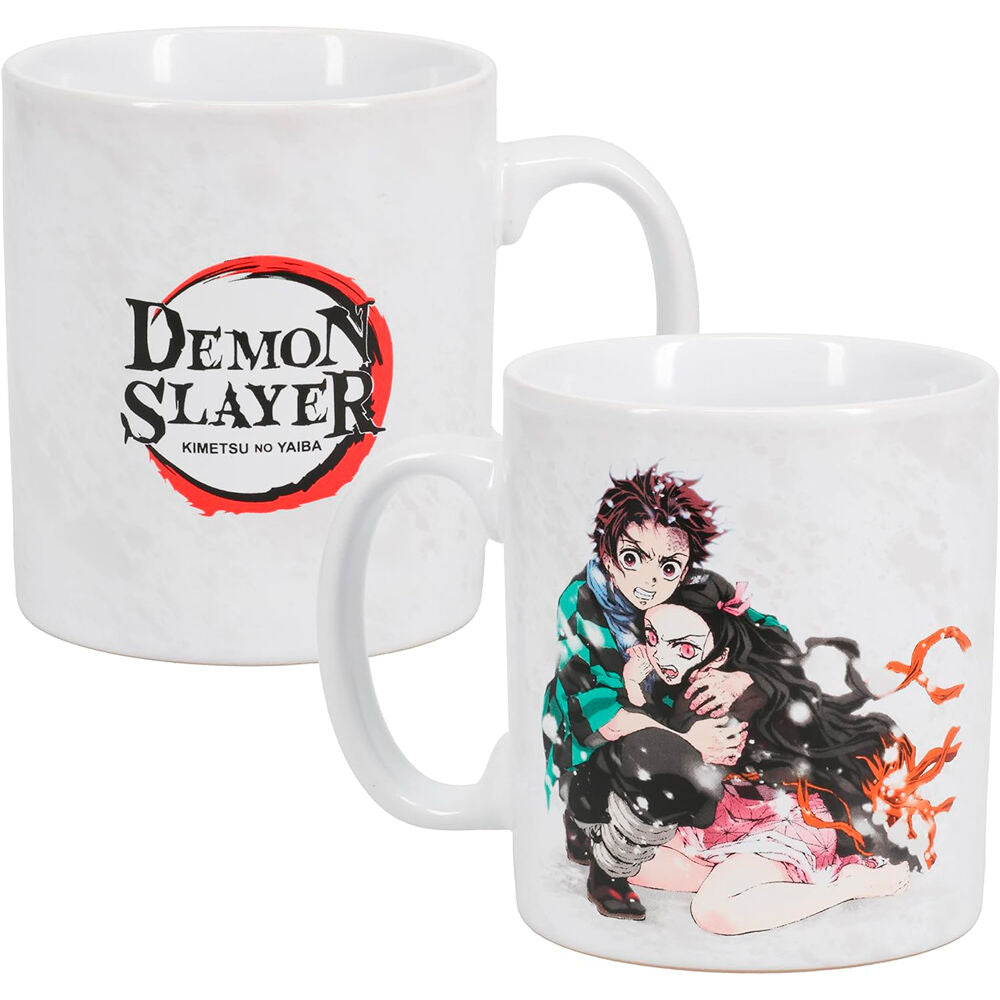 Taza Tanjiro y Nenzuko Demon Slayer Kimetsu no Yaiba   PALADONE