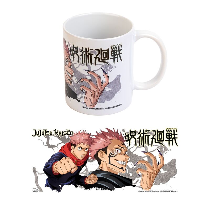 Taza Yuji Y Sukuna Jujutsu Kaisen 350ml   ERIK