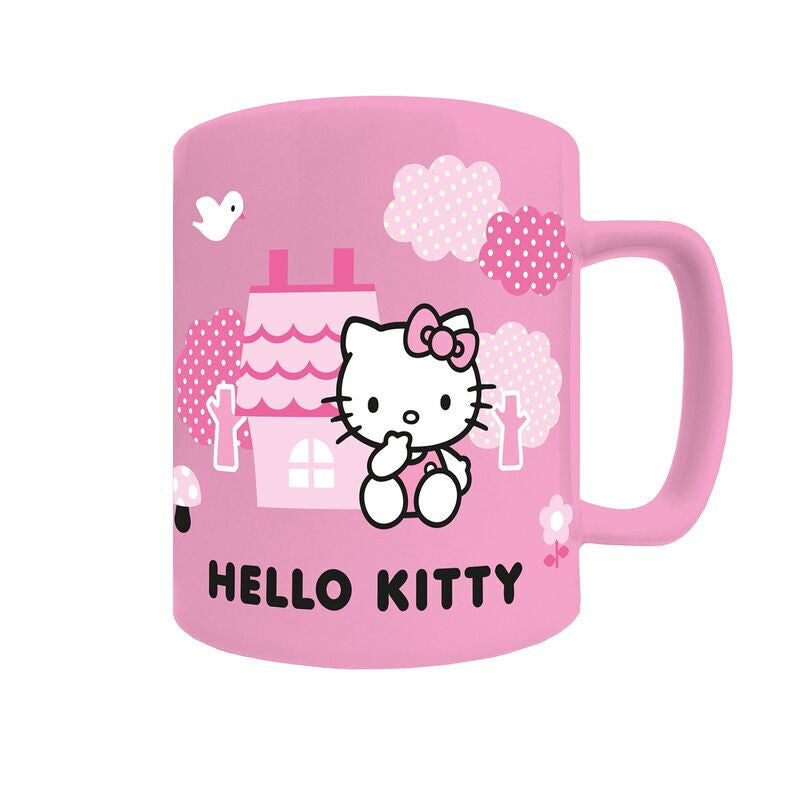 Taza funda de peluche Hello Kitty 440ml   PYRAMID