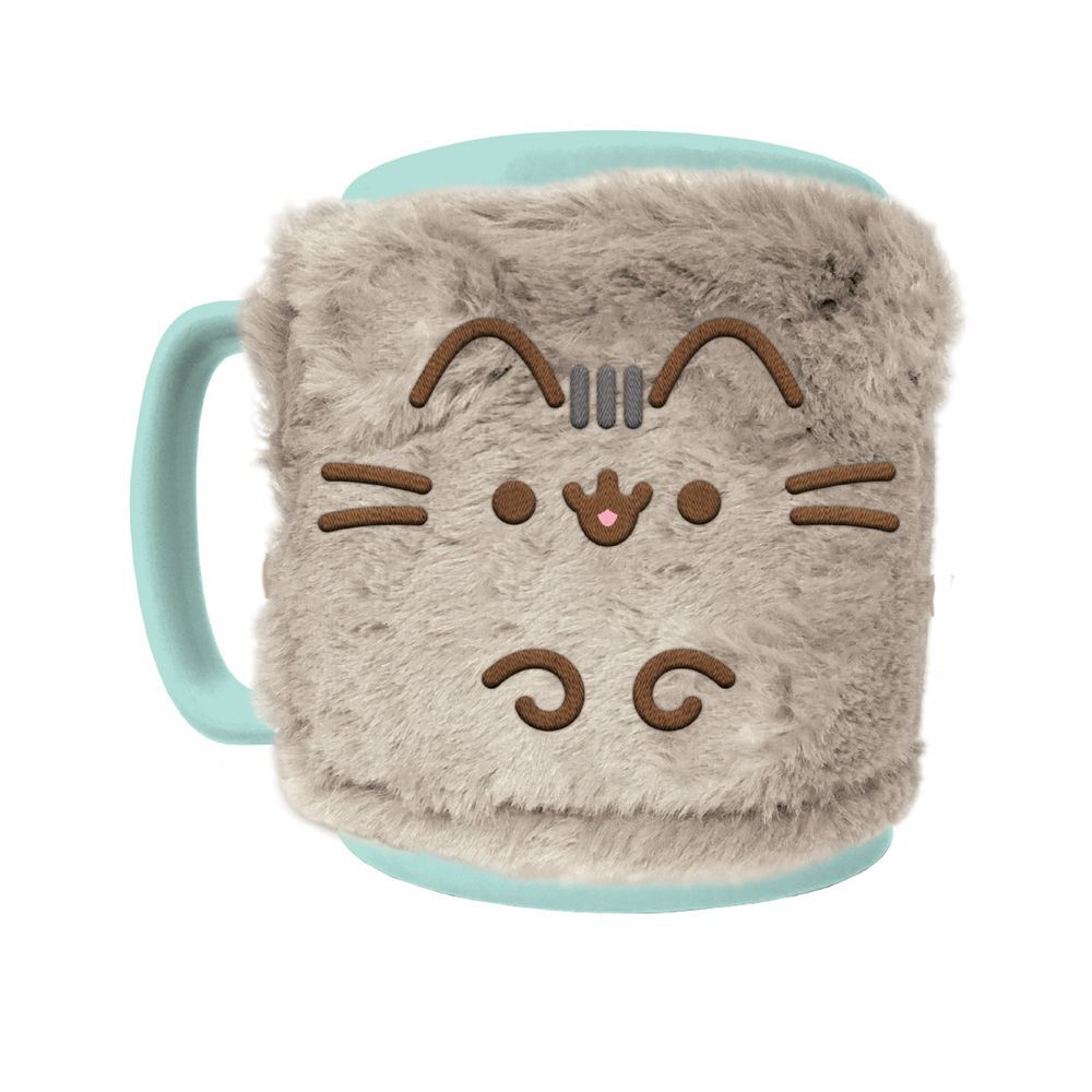 Taza funda de peluche Pusheen 440ml   PYRAMID