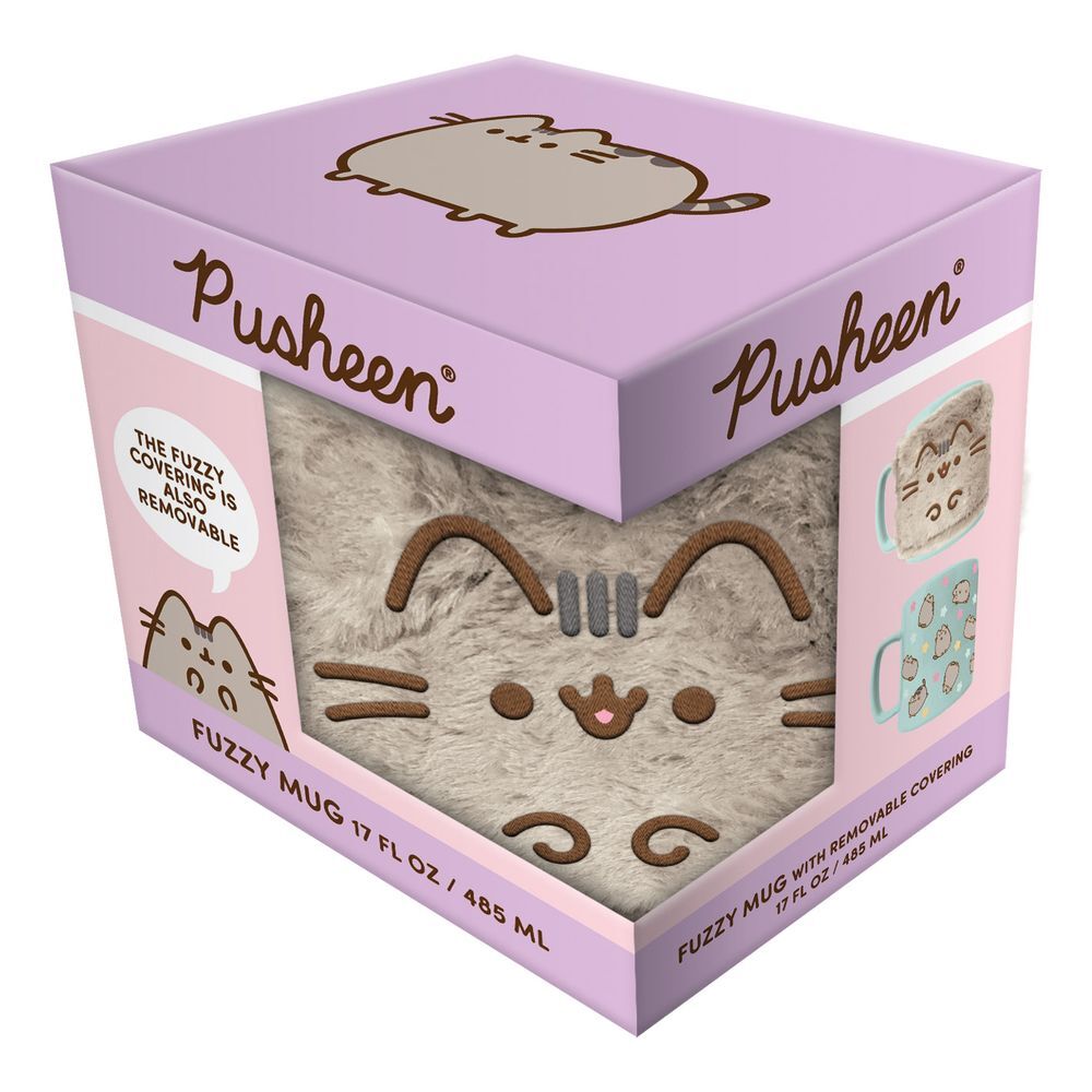 Taza funda de peluche Pusheen 440ml   PYRAMID