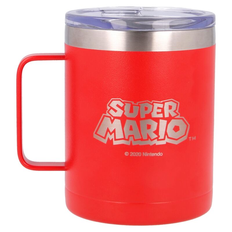 Taza termo acero inoxidable Super Mario Bros Nintendo 380ml   STOR