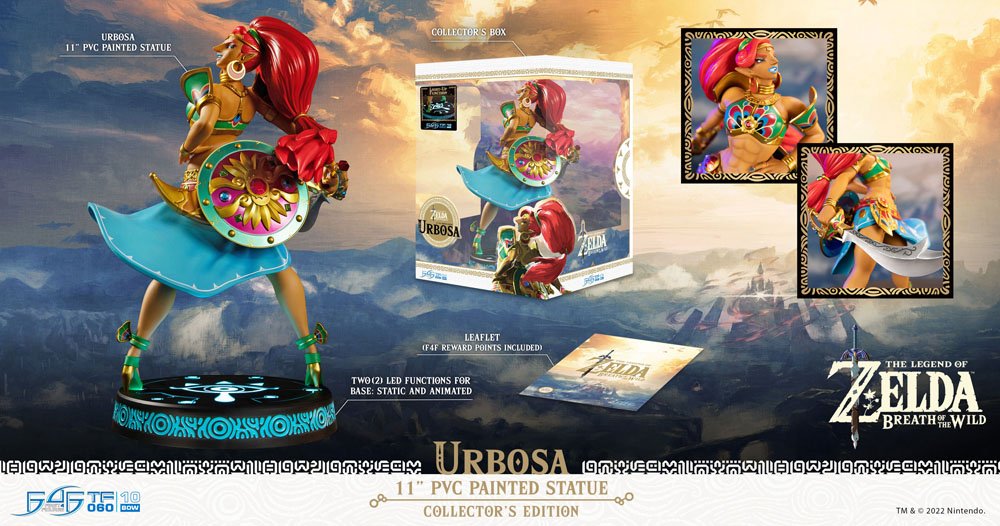 The Legend of Zelda Breath of the Wild Estatua PVC Urbosa Collector's Edition 28 cm   First 4 Figures