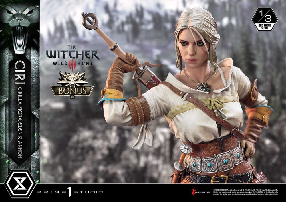 The Witcher 3: Wild Hunt Museum Masterline Estatua 1/3 Wild Hunt Ciri Fiona Elen Riannon Bonus Version 81 cm  