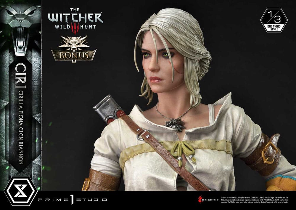 The Witcher 3: Wild Hunt Museum Masterline Estatua 1/3 Wild Hunt Ciri Fiona Elen Riannon Bonus Version 81 cm   Prime 1 Studio