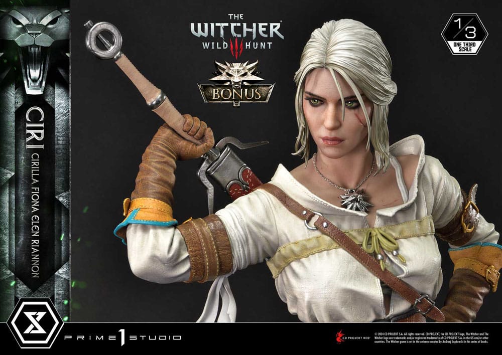 The Witcher 3: Wild Hunt Museum Masterline Estatua 1/3 Wild Hunt Ciri Fiona Elen Riannon Bonus Version 81 cm   Prime 1 Studio