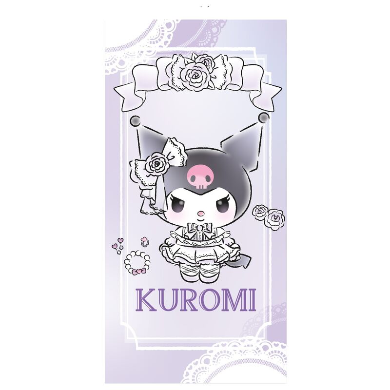 Toalla Kuromi Sanrio microfibra   SANRIO