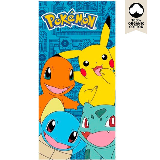 Toalla Pokemon algodon  
