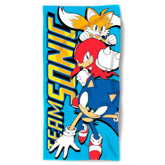 Toalla Sonic The Hedgehog algodon   SEGA