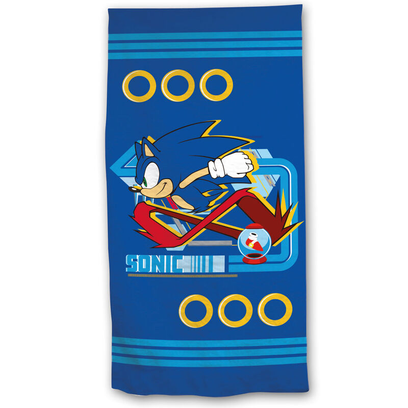 Toalla Sonic The Hedgehog microfibra   SEGA