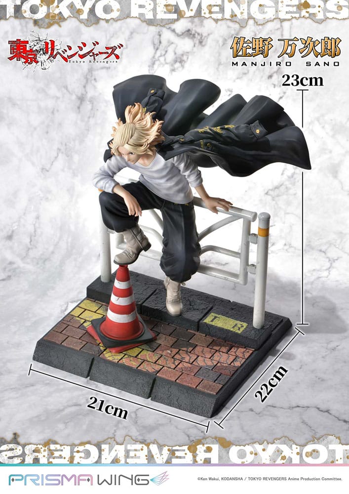 Tokyo Revengers Estatua PVC 1/7 Prisma Wing Manjiro Sano 23 cm   Prime 1 Studio