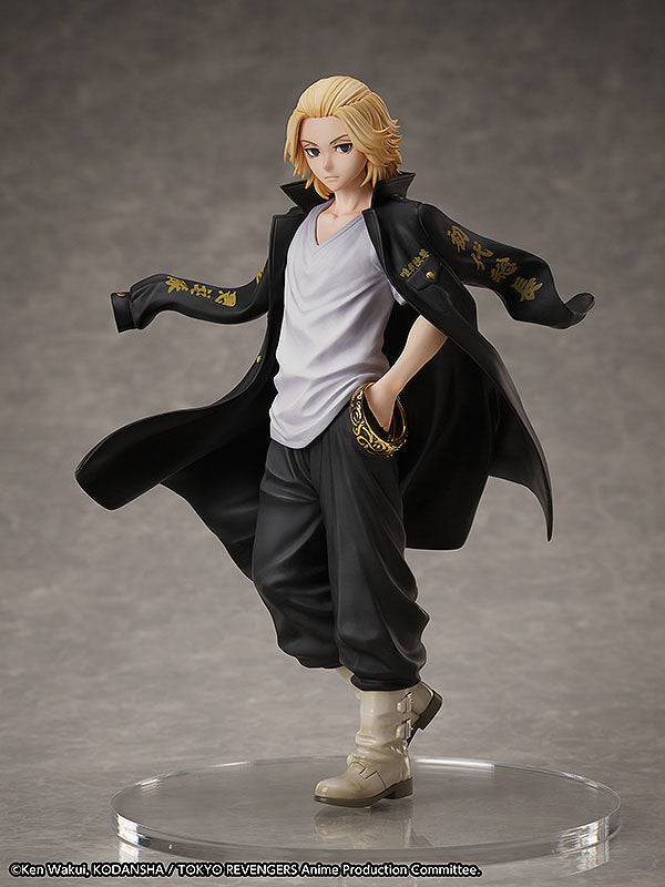 Tokyo Revengers Set de Estatua y Anillo PVC 1/8 Manjiro Sano 21 cm   FREEING
