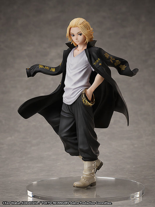 Tokyo Revengers Set de Estatua y Anillo PVC 1/8 Manjiro Sano 21 cm  