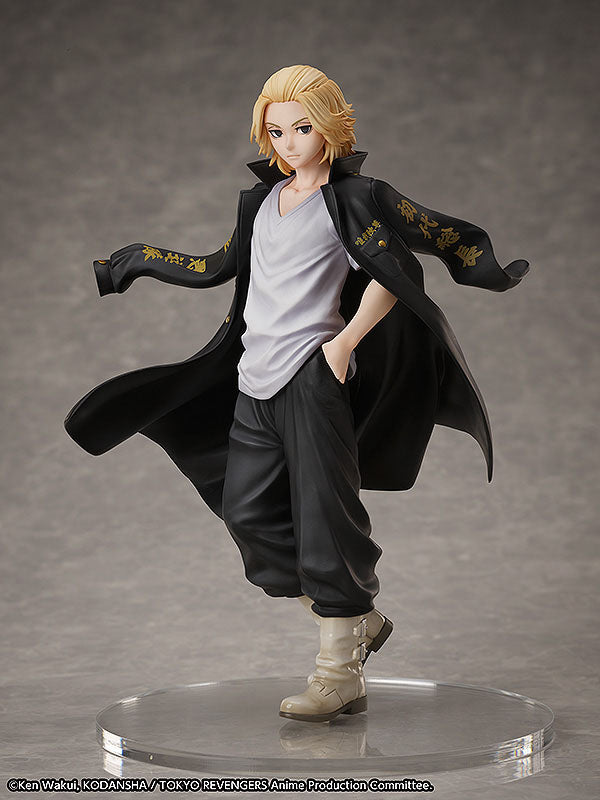 Tokyo Revengers Set de Estatua y Anillo PVC 1/8 Manjiro Sano 21 cm   FREEING