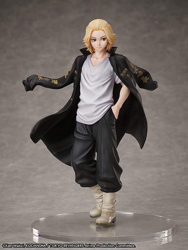 Tokyo Revengers Set de Estatua y Anillo PVC 1/8 Manjiro Sano 21 cm   FREEING