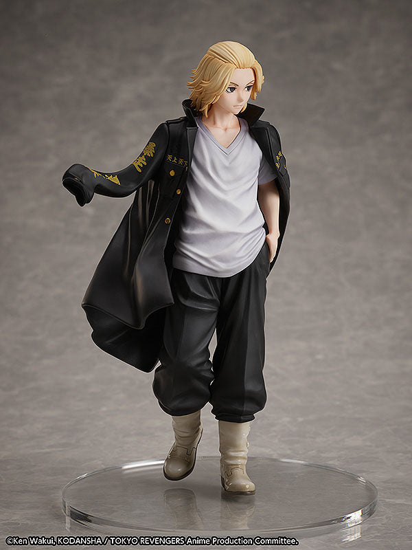 Tokyo Revengers Set de Estatua y Anillo PVC 1/8 Manjiro Sano 21 cm   FREEING