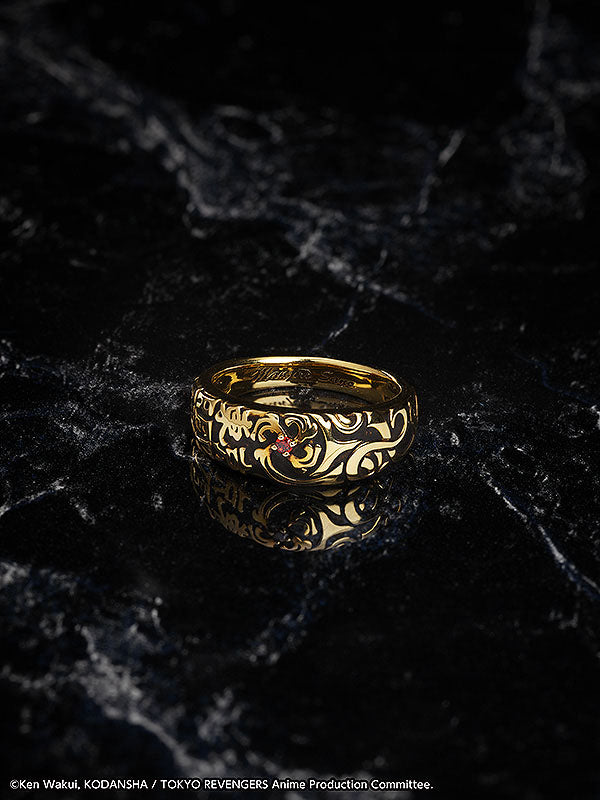 Tokyo Revengers Set de Estatua y Anillo PVC 1/8 Manjiro Sano 21 cm   FREEING