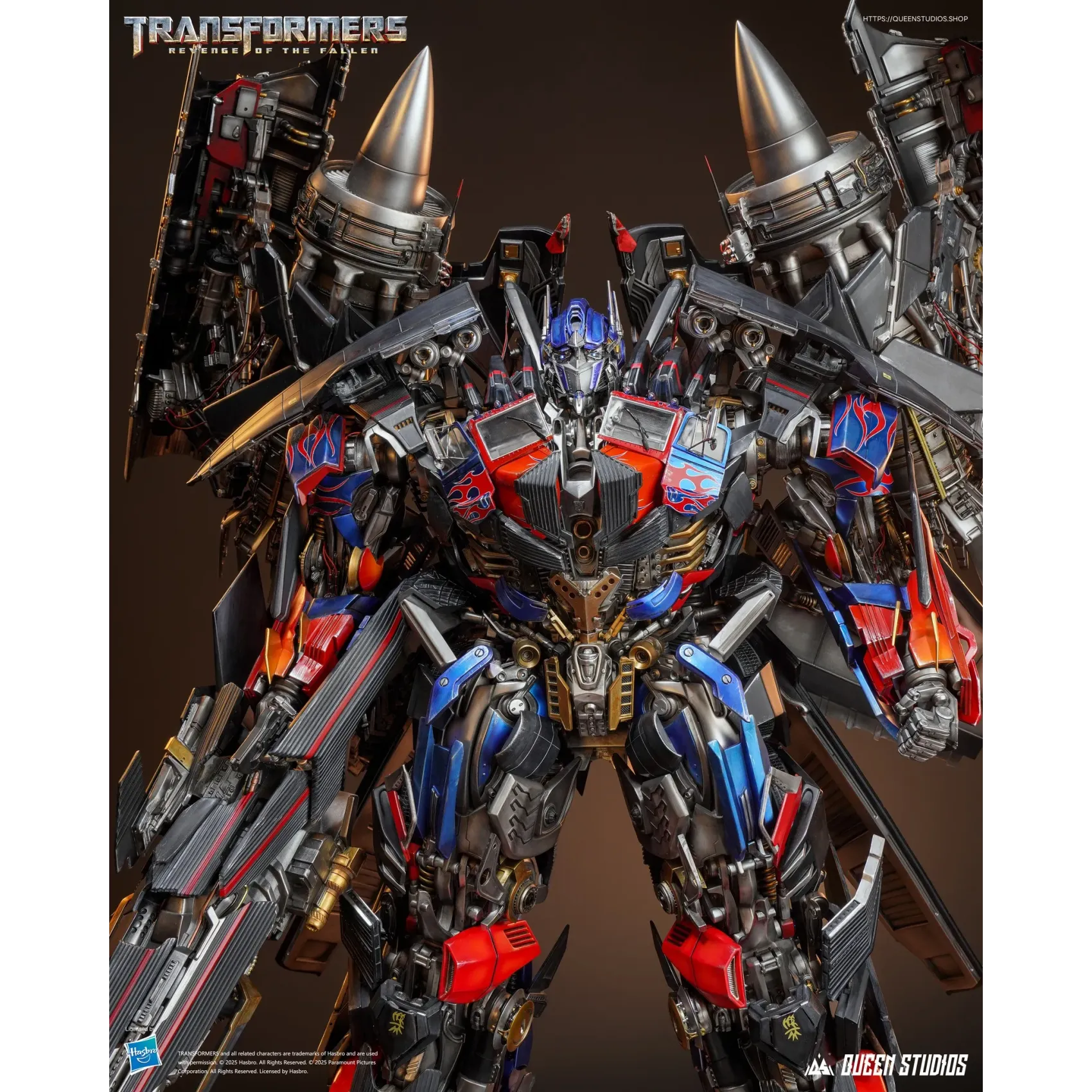 Transformers TF2 - Jetpower Optimus Prime Queen Studios   Queen Studios