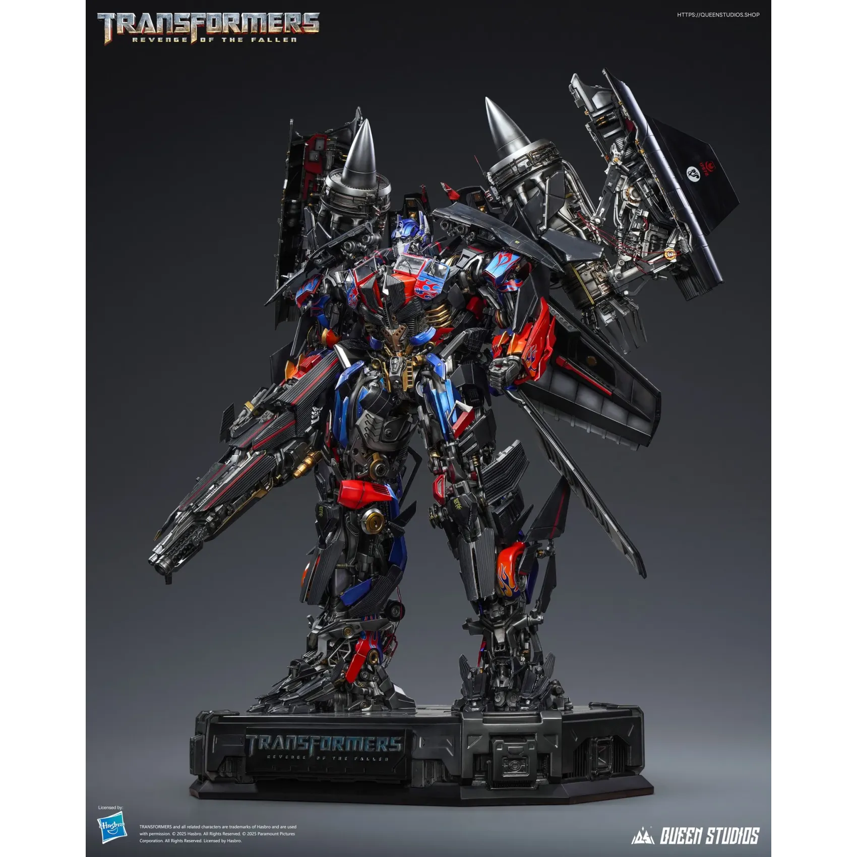 Transformers TF2 - Jetpower Optimus Prime Queen Studios   Queen Studios