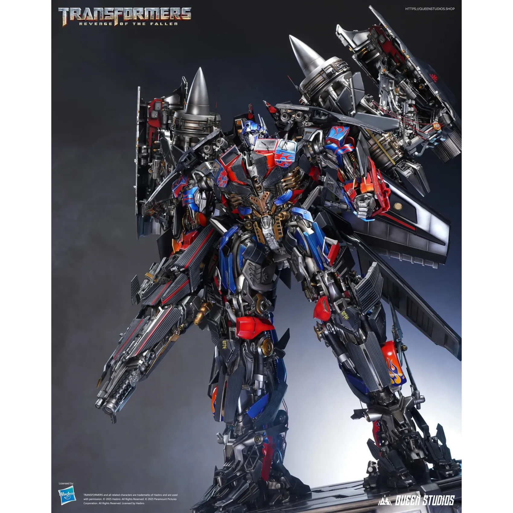 Transformers TF2 - Jetpower Optimus Prime Queen Studios   Queen Studios