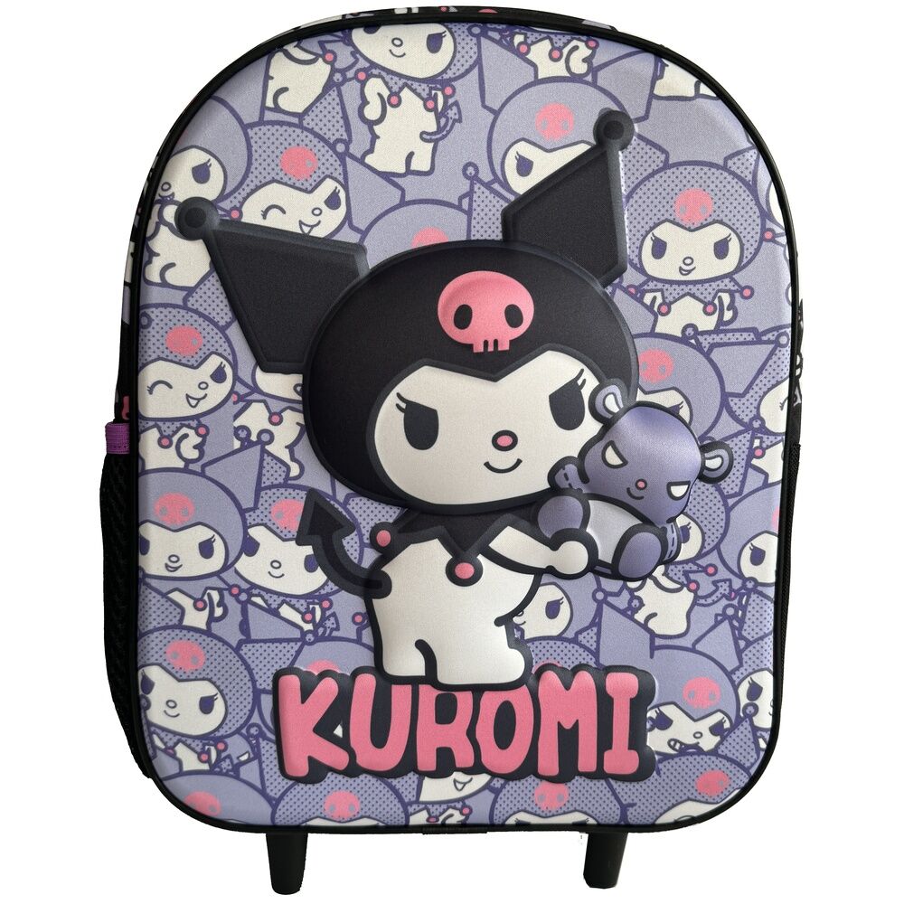 Trolley 3D Kuromi Hello Kitty 32cm   MANENTI