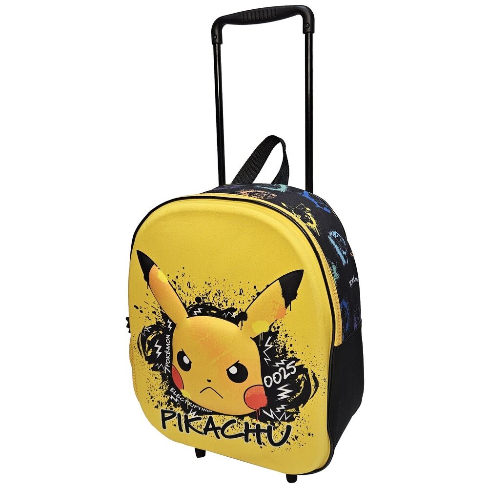 Trolley 3D Skate Face Pokemon 32cm   MANENTI