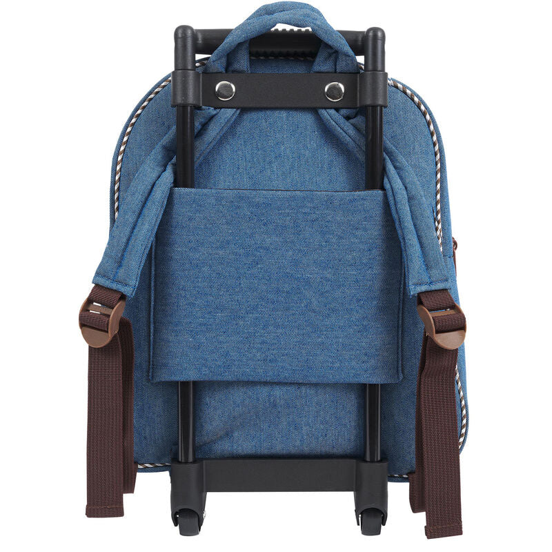 Trolley + Peluche Hipopotamo Holly 38cm   PERLETTI