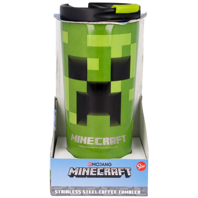 Vaso termo acero inoxidable Minecraft 425ml   STOR