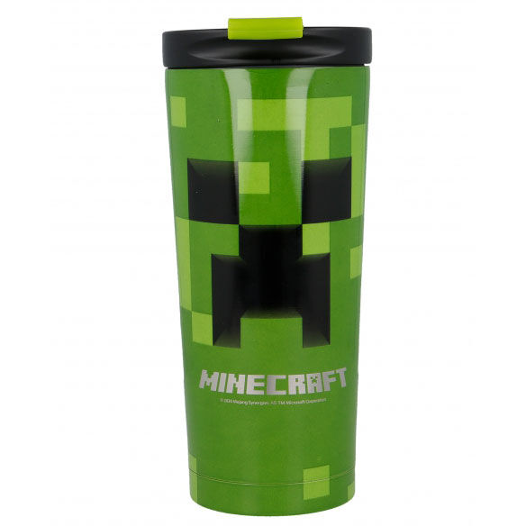 Vaso termo acero inoxidable Minecraft 425ml   STOR