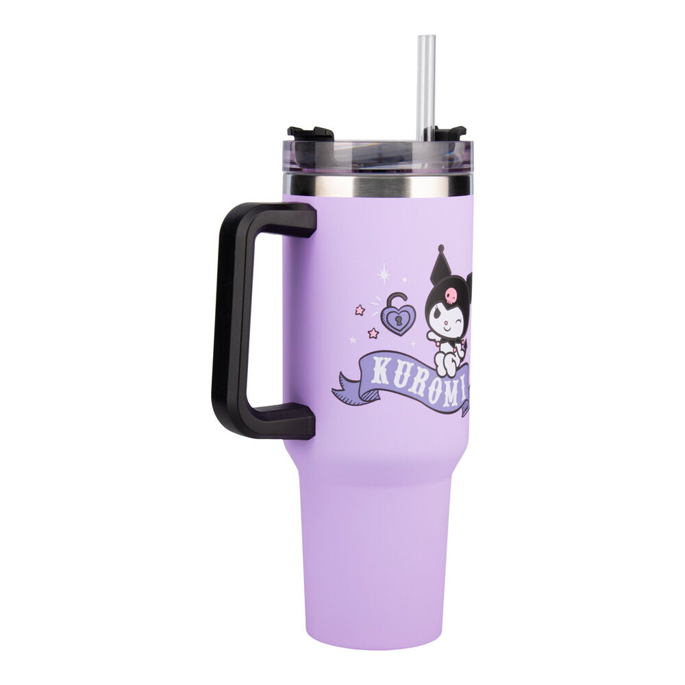 Vaso viaje Kuromi Hello Kitty 1200ml   PALADONE