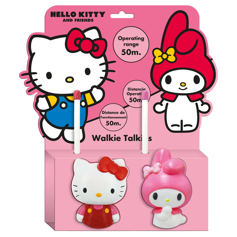 Walkie Talkie 3D Hello Kitty   KIDS LICENSING