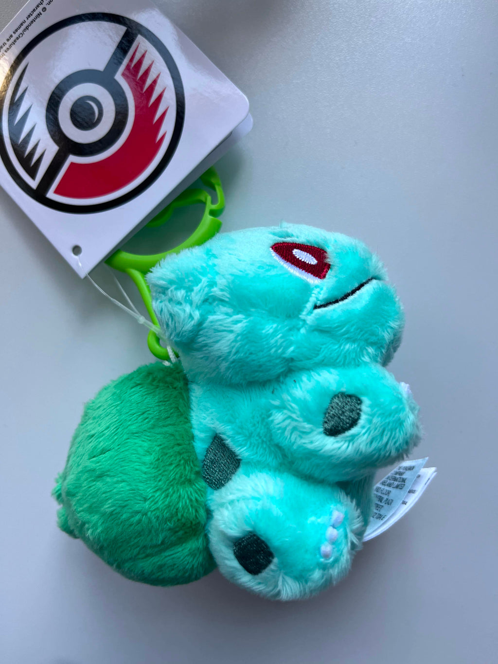 Peluche llavero Bulbasaur Pokémon Center oficial 4cm