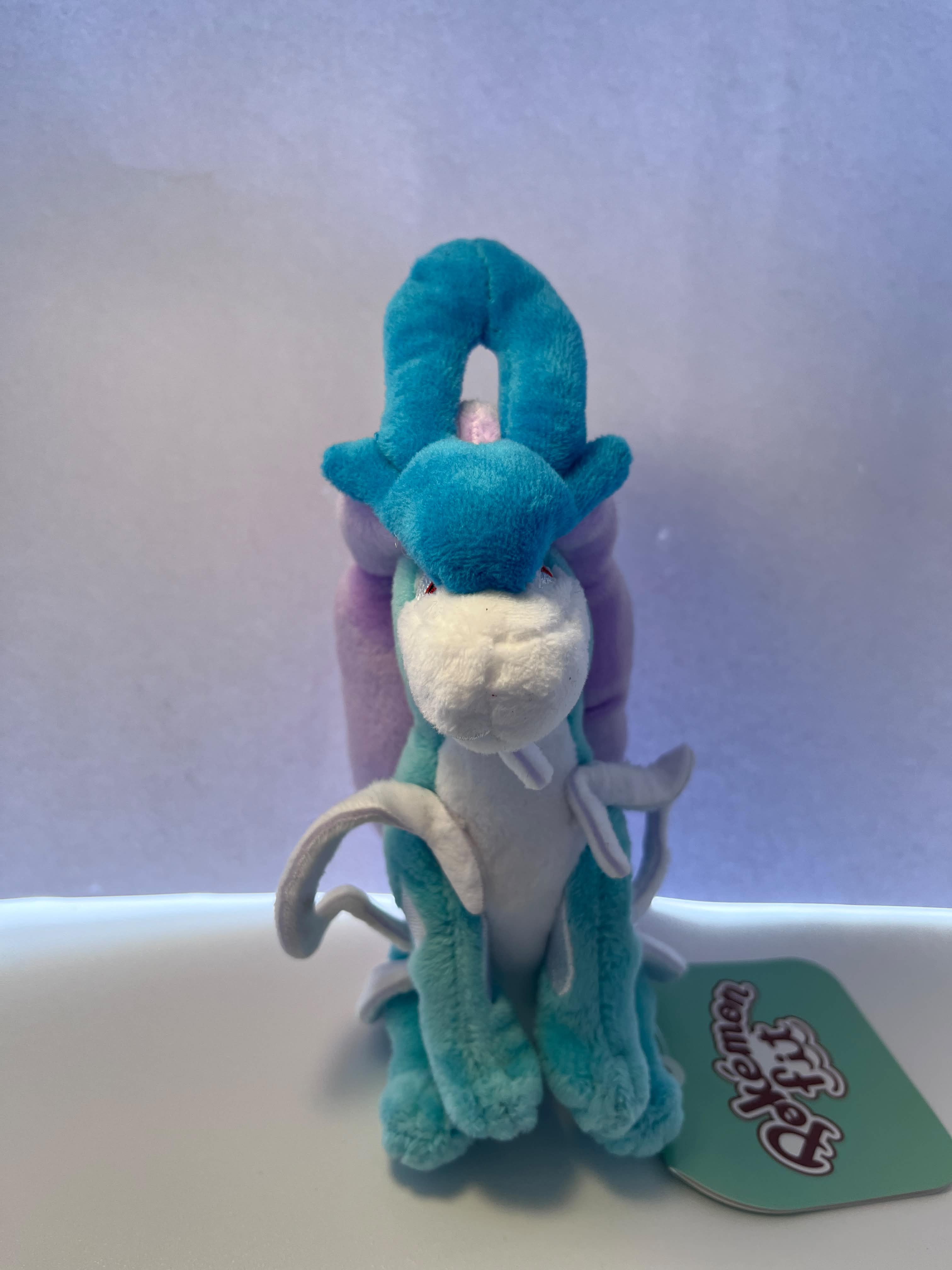 Peluche Suicune Pokémon Center oficial 16cm