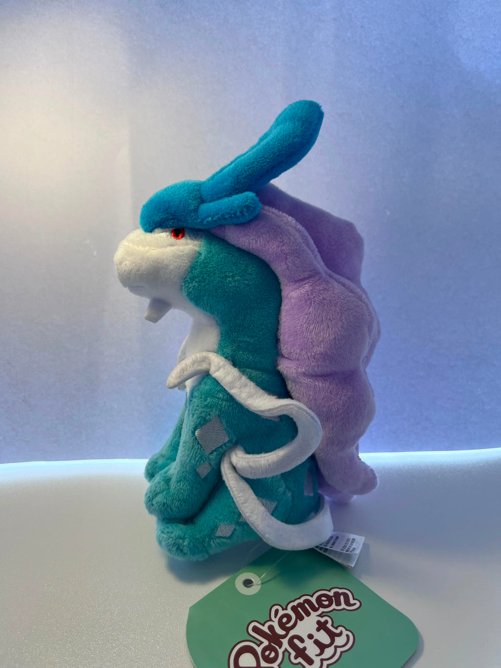 Peluche Suicune Pokémon Center oficial 16cm