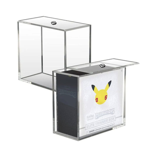 Evoretro Display Acrílico para Booster Boxes / Elite Trainer Boxes Ver. 2 with Sliding Lid   Pokémon TCG
