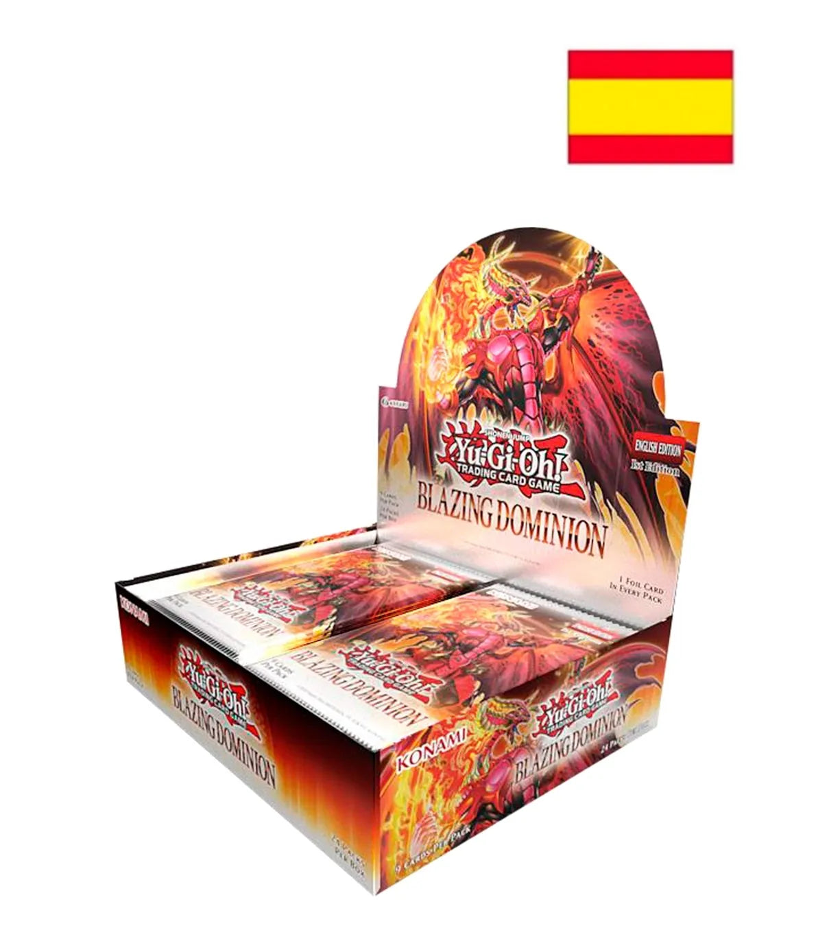 Booster Box Display (24 unidades) Blazing Dominion Español - Yu-Gi-Oh!   Konami