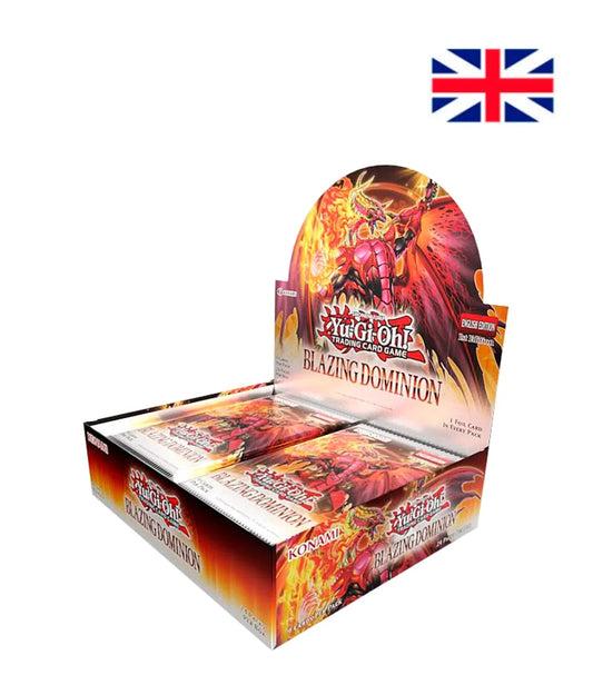 Booster Box Display (24 unidades) Blazing Dominion Inglés - Yu-Gi-Oh!   Konami