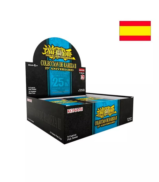 Caja de sobres (24 sobres) 25th Rarity Collection 2-  TCG Yu-Gi-Oh!